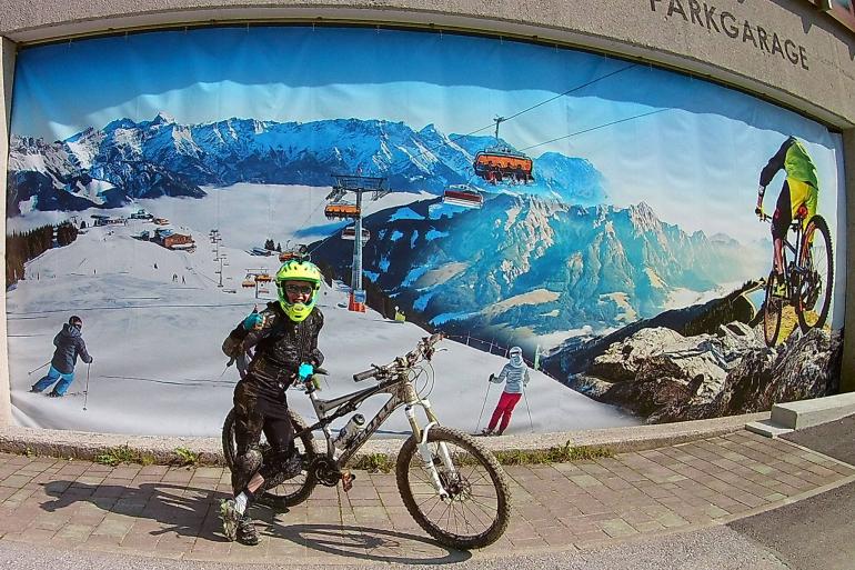 Downhillen in Leogang